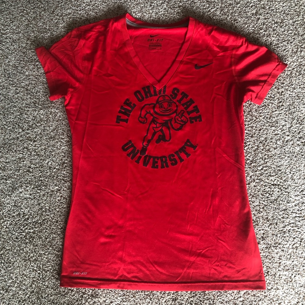 ohio state nike dri-fit tee